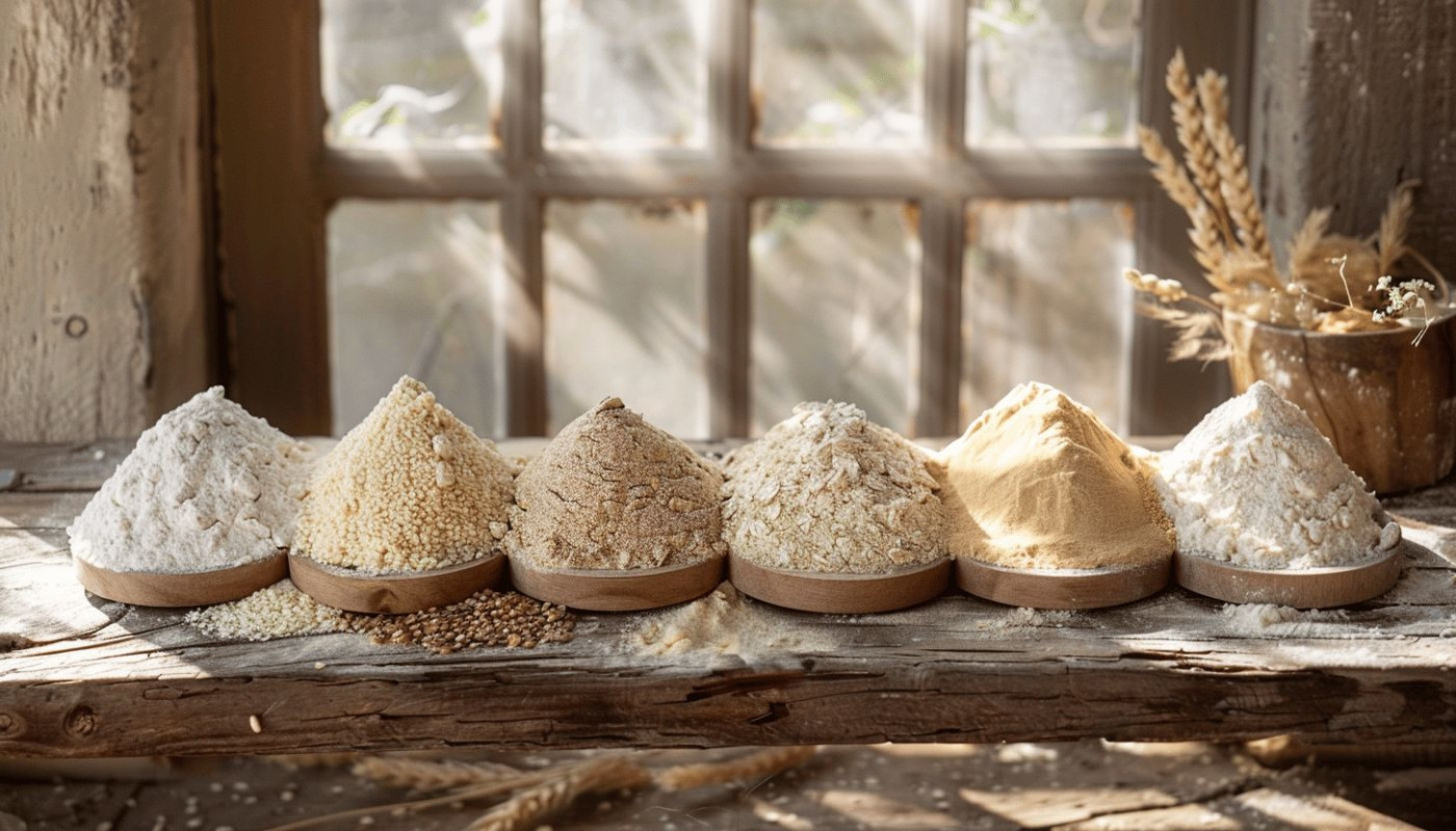 Farines alternatives pour pâtisserie inventive et sans gluten